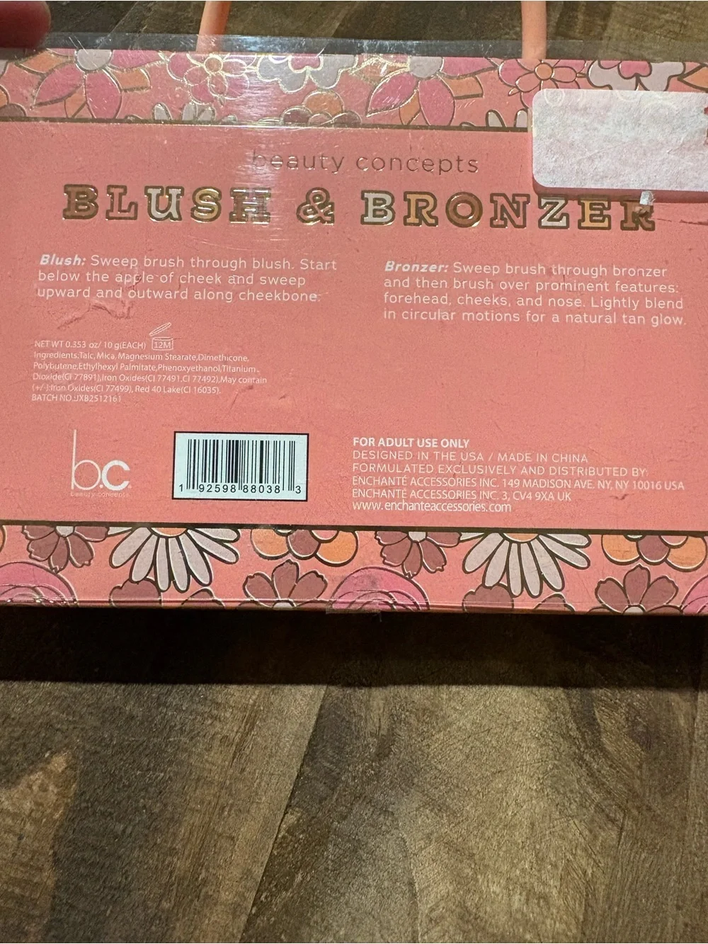 Beauty Concepts Blush & Bronzer Duo Good Vibes Only